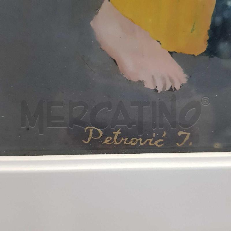 QUADRO 45X62 NAIF J.PETROVIC | Mercatino dell'Usato Civitavecchia 5