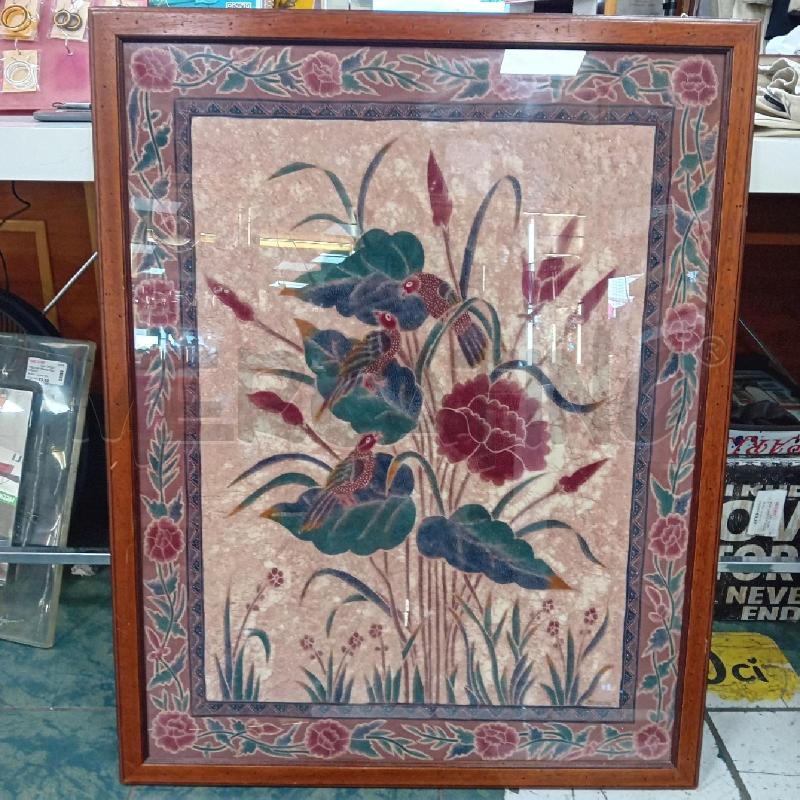 QUADRO 76X95 CM BATIK | Mercatino dell'Usato Civitavecchia 1