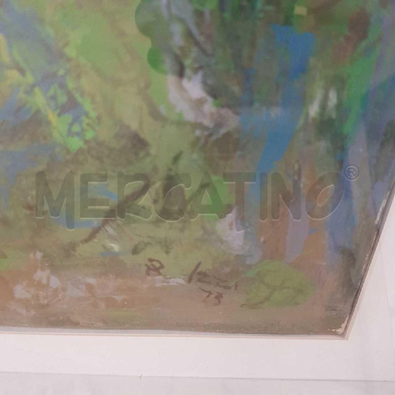 QUADRO 80X70 RENZO IZZI MOTIVO NATURALISTICO | Mercatino dell'Usato Civitavecchia 5