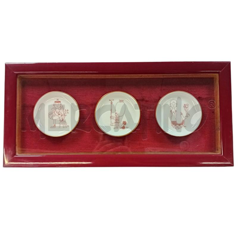QUADRO BING AND GRONDAHL RAFFIGURAZIONE BIMBI STRISSCIA ROSSA | Mercatino dell'Usato Civitavecchia 1
