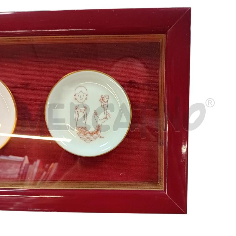 QUADRO BING AND GRONDAHL RAFFIGURAZIONE BIMBI STRISSCIA ROSSA | Mercatino dell'Usato Civitavecchia 4