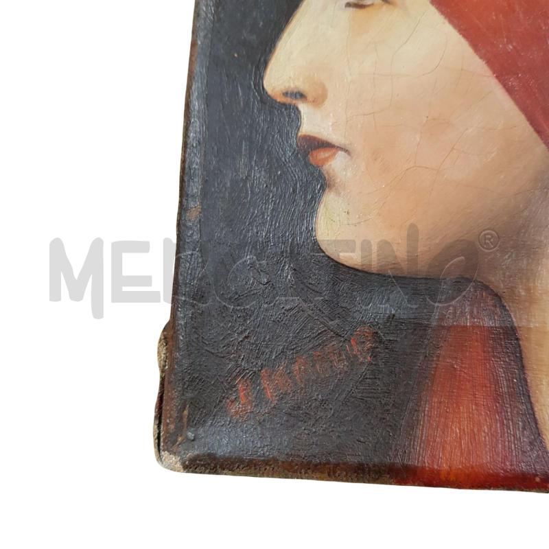 QUADRO COPIA SANTA FABIOLA DI ROMA 16X18 VINTAGE  | Mercatino dell'Usato Civitavecchia 2