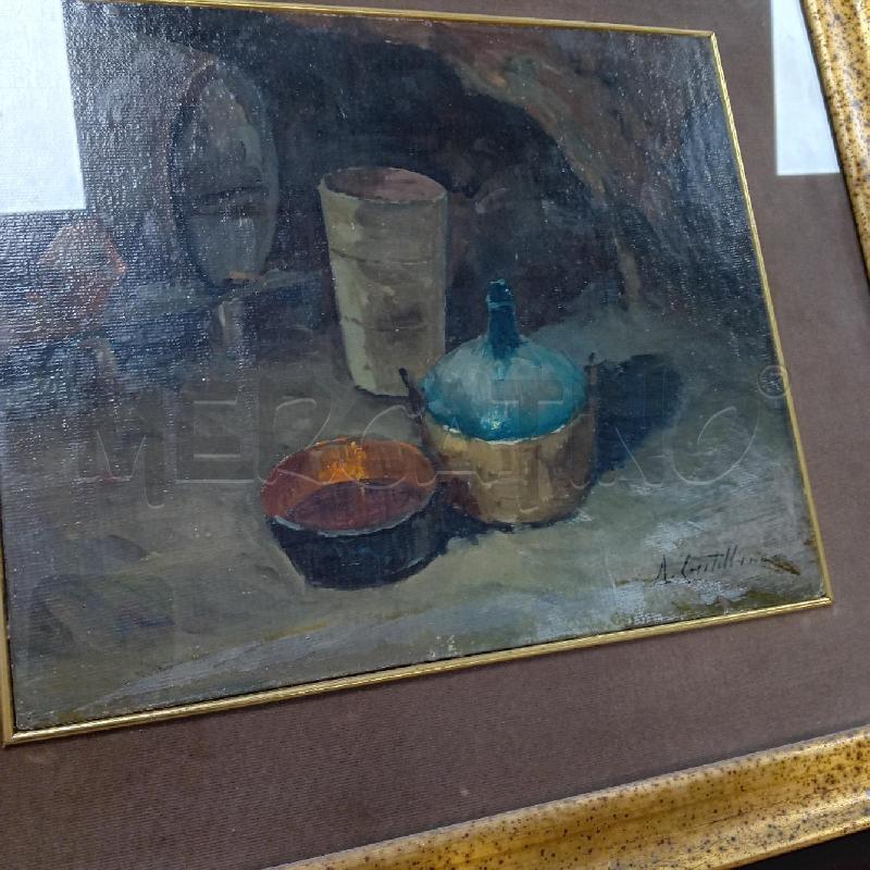 QUADRO OLIO NATURA MORTA 32X25 | Mercatino dell'Usato Civitavecchia 2