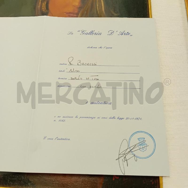 QUADRO OLIO RITARTTO PROF, MONTE 64X54 CM | Mercatino dell'Usato Civitavecchia 4