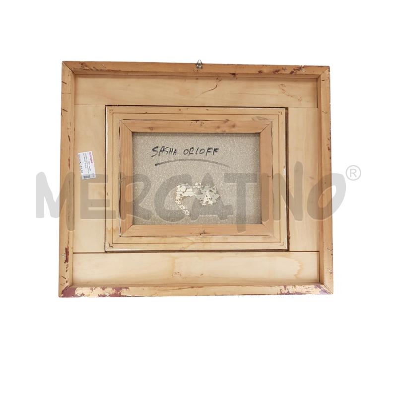 QUADRO OLIO SASHA LOHNO ORLOFF SCENA CAVALIERE DELLA STEPPA  | Mercatino dell'Usato Civitavecchia 3