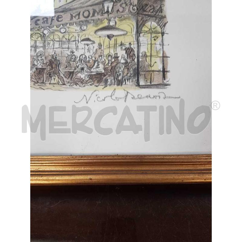QUADRO OPERA GRAFICA PROVA AUTORE SCORCIO PARIGINO | Mercatino dell'Usato Civitavecchia 2