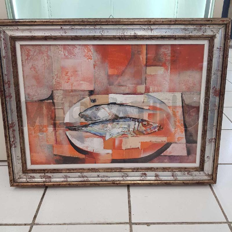 QUADRO PESCI MOBBS 50X70 | Mercatino dell'Usato Civitavecchia 1