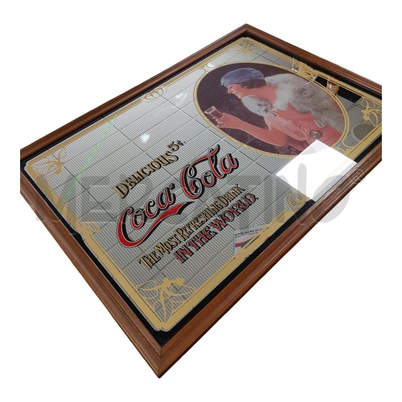 QUADRO SPECCHIO COCA-COLA DONNA  | Mercatino dell'Usato Civitavecchia 1