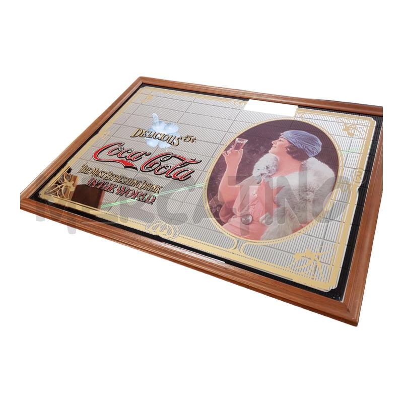 QUADRO SPECCHIO COCA-COLA DONNA  | Mercatino dell'Usato Civitavecchia 2