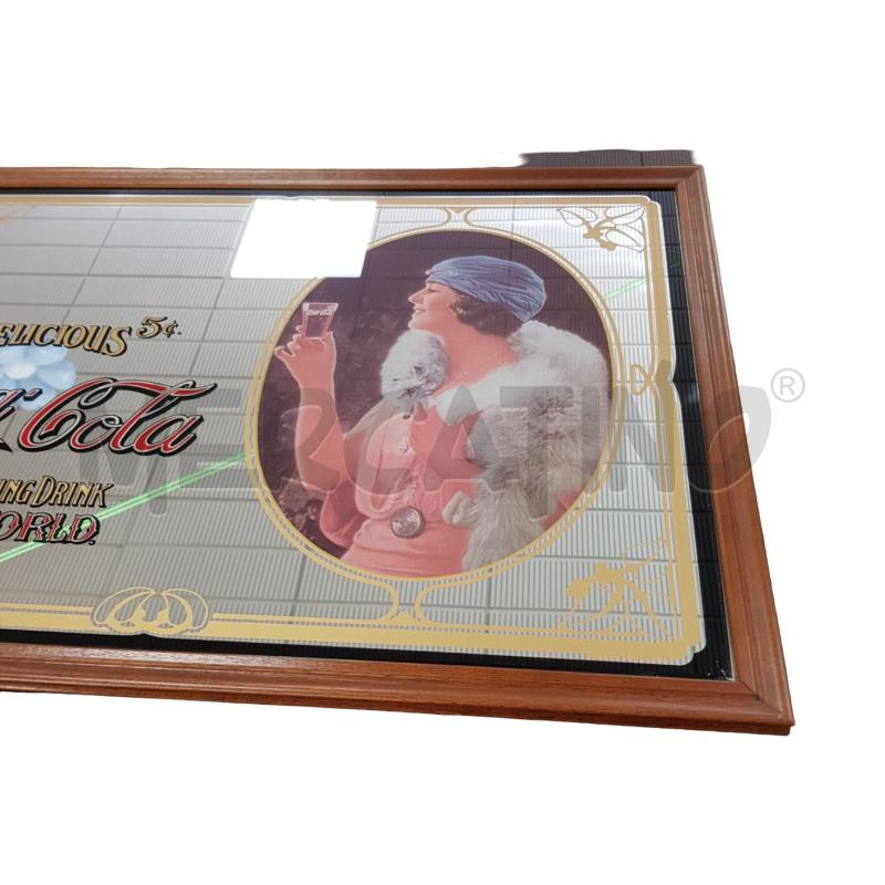 QUADRO SPECCHIO COCA-COLA DONNA  | Mercatino dell'Usato Civitavecchia 4