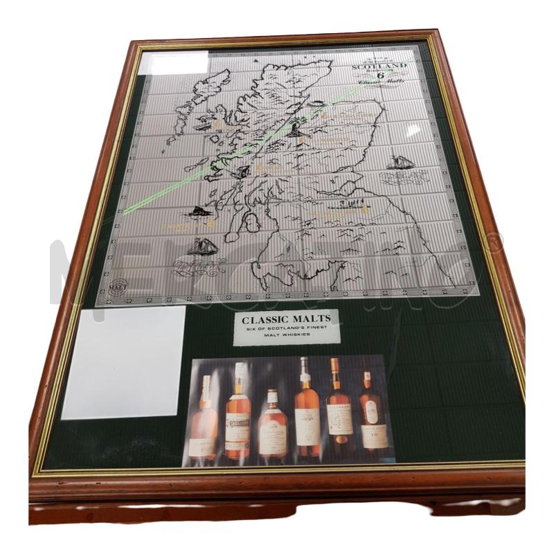 QUADRO SPECCHIO SCOTLAND CLASSIC MALTS  | Mercatino dell'Usato Civitavecchia 3