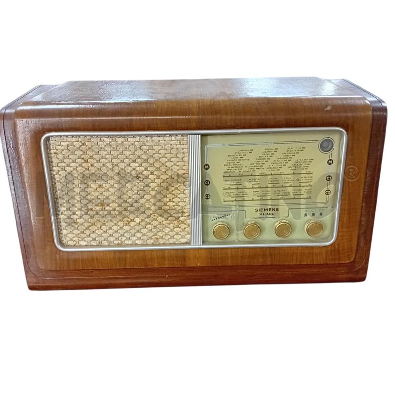 RADIO VALVOLE LEGNO SIEMENS MILANO | Mercatino dell'Usato Civitavecchia 1