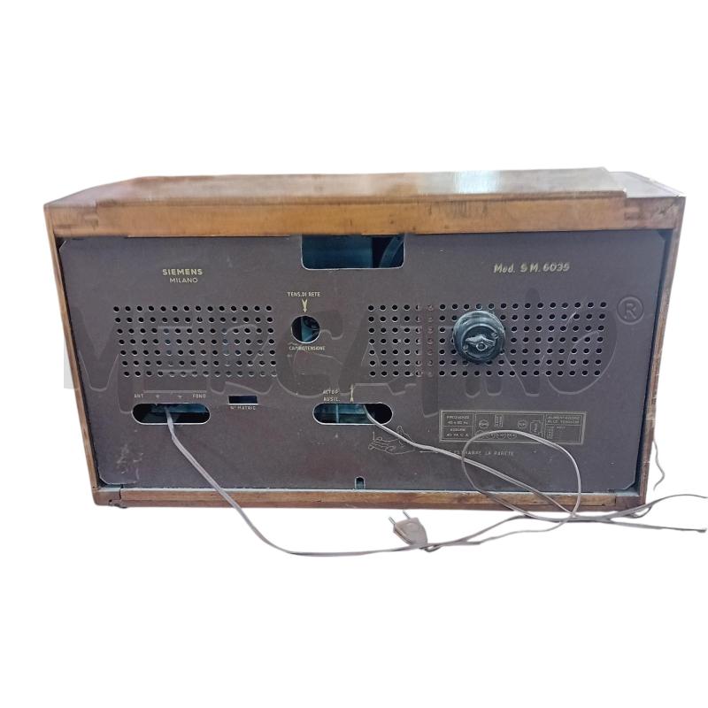 RADIO VALVOLE LEGNO SIEMENS MILANO | Mercatino dell'Usato Civitavecchia 3