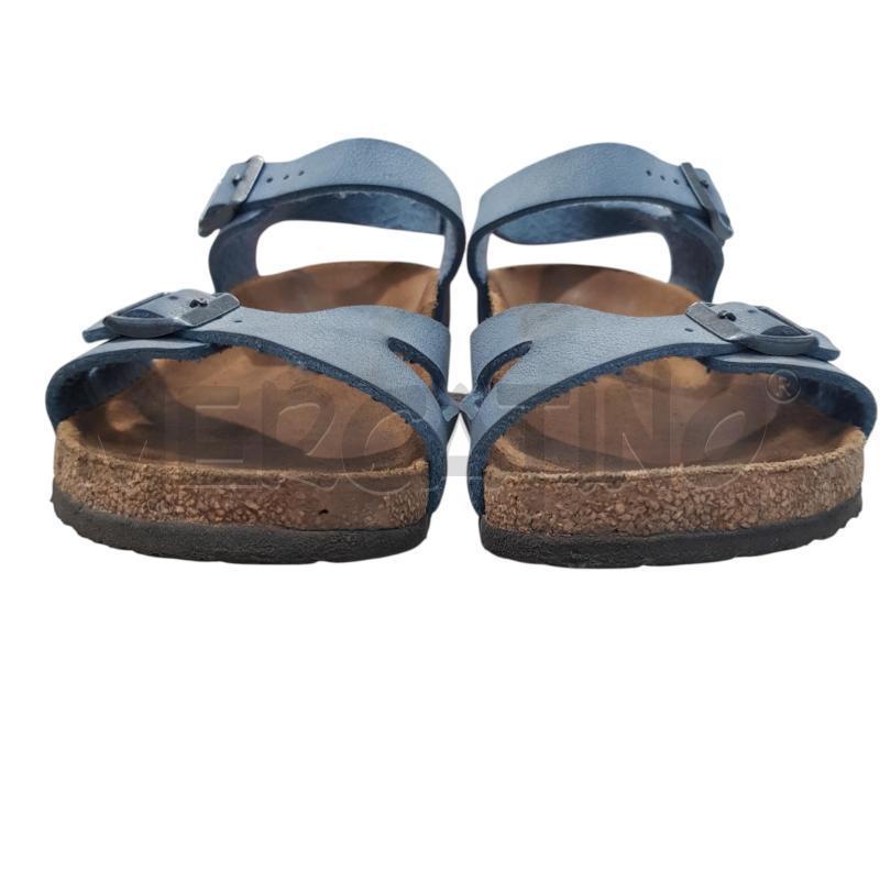 SANDALI D BIRKENSTOCK CUOIO AZZ POLVERE | Mercatino dell'Usato Civitavecchia 2