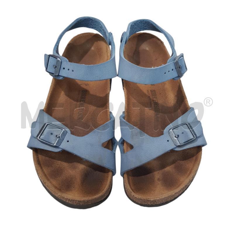 SANDALI D BIRKENSTOCK CUOIO AZZ POLVERE | Mercatino dell'Usato Civitavecchia 3