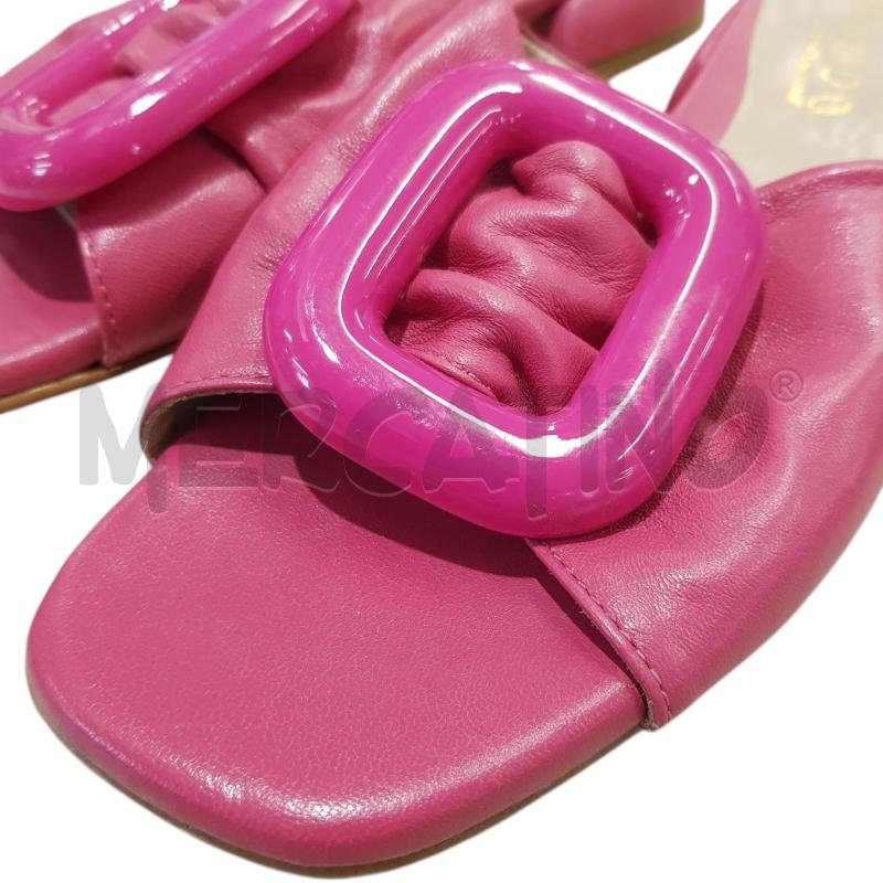 SANDALI D BRANDO FUCSIA FIBBIA | Mercatino dell'Usato Civitavecchia 4
