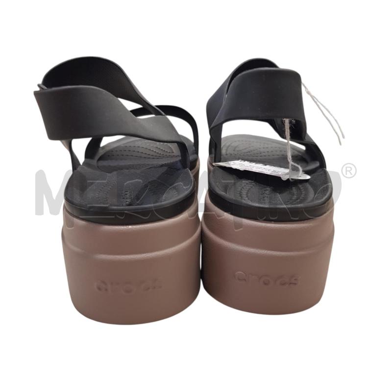 SANDALI D CROCS GOMMA NERA FASCIA | Mercatino dell'Usato Civitavecchia 2