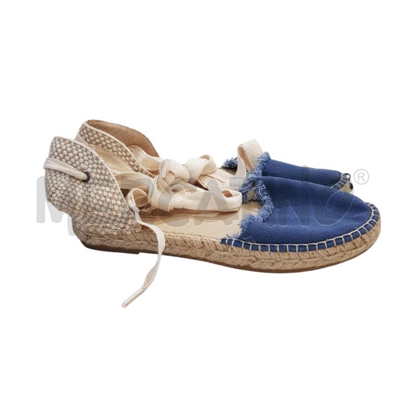 SANDALI D SAINT BARTH CORDA DENIM LACCI DI RICAMBIO | Mercatino dell'Usato Civitavecchia 1