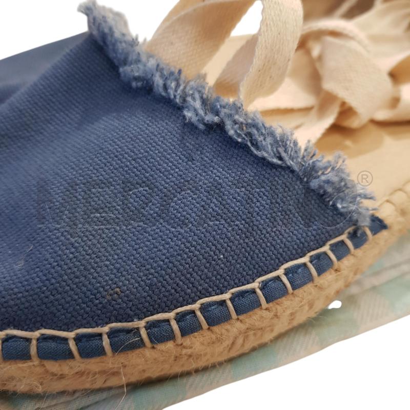 SANDALI D SAINT BARTH CORDA DENIM LACCI DI RICAMBIO | Mercatino dell'Usato Civitavecchia 5