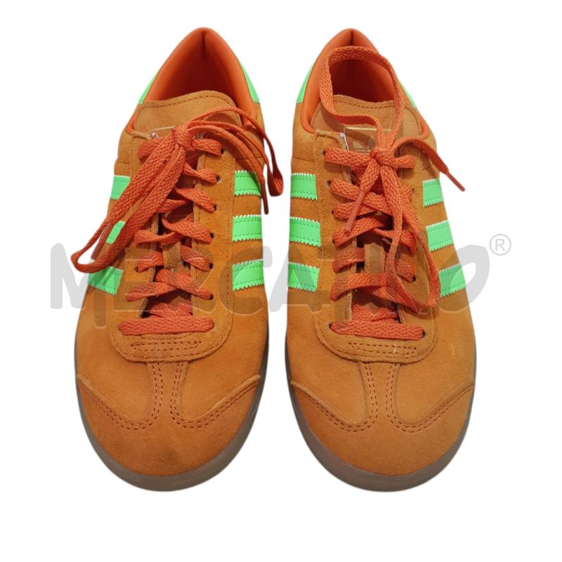 SCARPE ADIDAS HAMBURG ARANCIONE  | Mercatino dell'Usato Civitavecchia 3