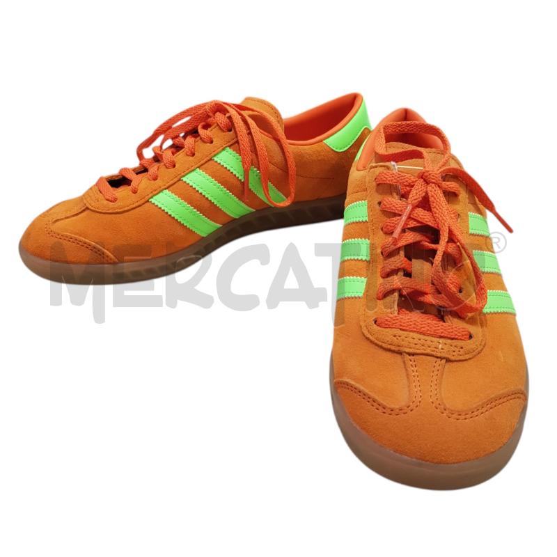 SCARPE ADIDAS HAMBURG ARANCIONE  | Mercatino dell'Usato Civitavecchia 4