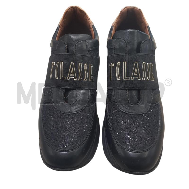 SCARPE D ALVIERO MARTINI NERO GLITTER | Mercatino dell'Usato Civitavecchia 3
