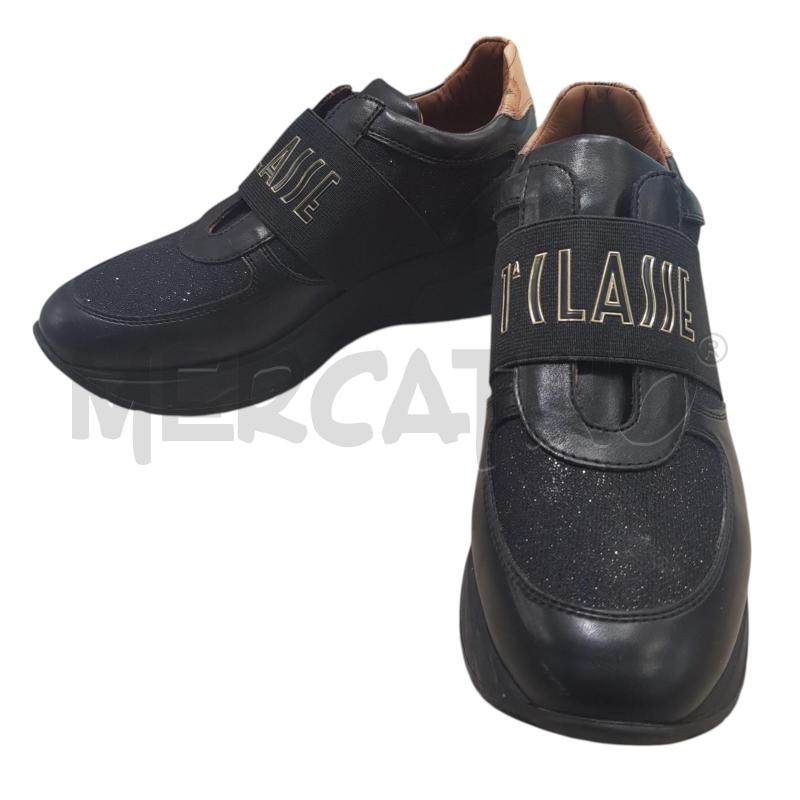 SCARPE D ALVIERO MARTINI NERO GLITTER | Mercatino dell'Usato Civitavecchia 4