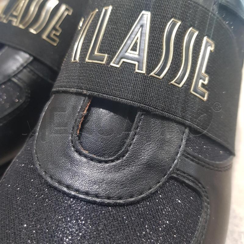SCARPE D ALVIERO MARTINI NERO GLITTER | Mercatino dell'Usato Civitavecchia 5