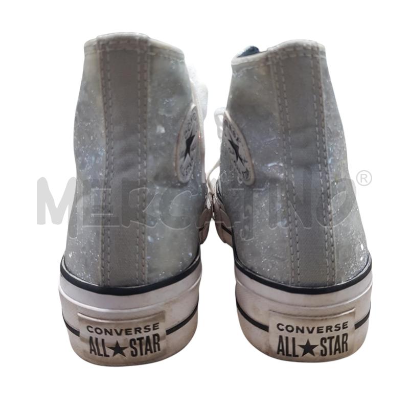 SCARPE D CONVERSE CHUCK TAYLOR MACULATE ARGENTO | Mercatino dell'Usato Civitavecchia 2