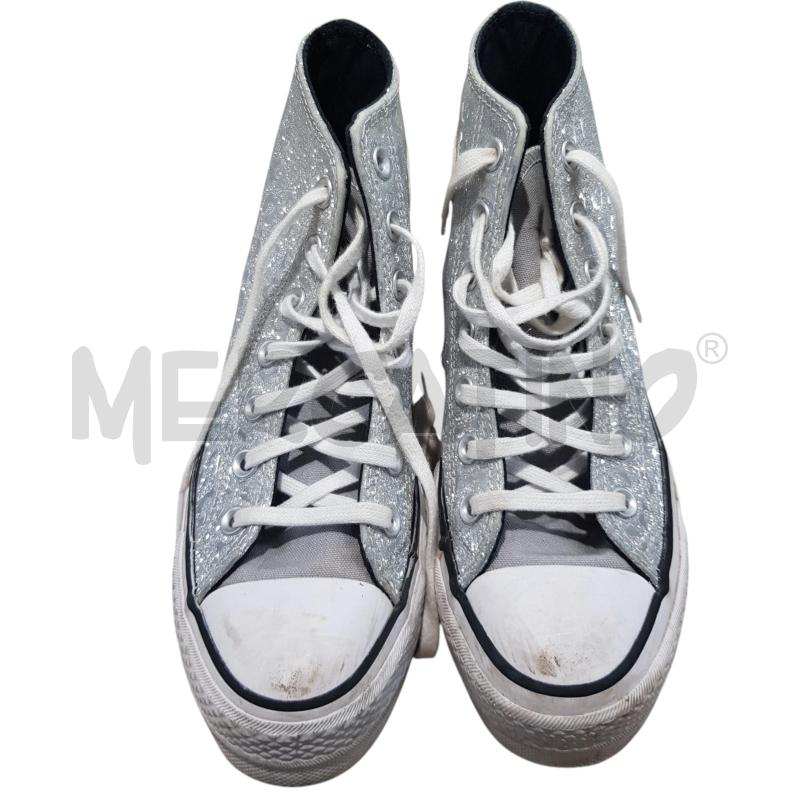 SCARPE D CONVERSE CHUCK TAYLOR MACULATE ARGENTO | Mercatino dell'Usato Civitavecchia 3