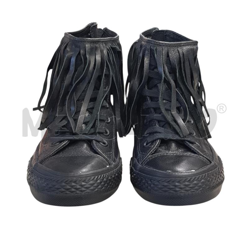 SCARPE D CONVERSE PELLE NER FRANGE | Mercatino dell'Usato Civitavecchia 3
