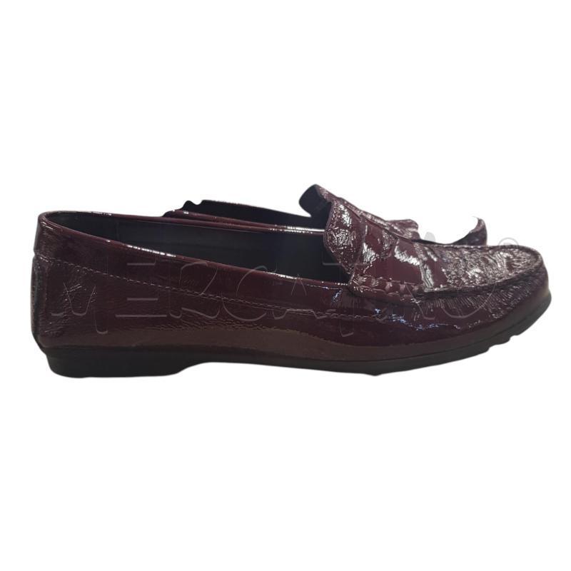 SCARPE D GEOX VERNICE BORDEAUX | Mercatino dell'Usato Civitavecchia 1