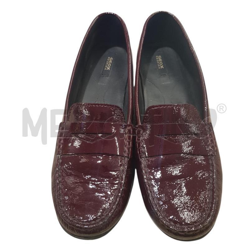 SCARPE D GEOX VERNICE BORDEAUX | Mercatino dell'Usato Civitavecchia 2