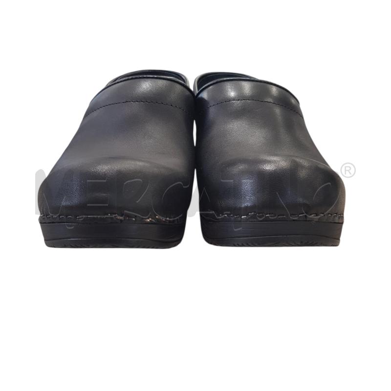 SCARPE D GLOVE NERE ZOCCOLO PELLE | Mercatino dell'Usato Civitavecchia 2
