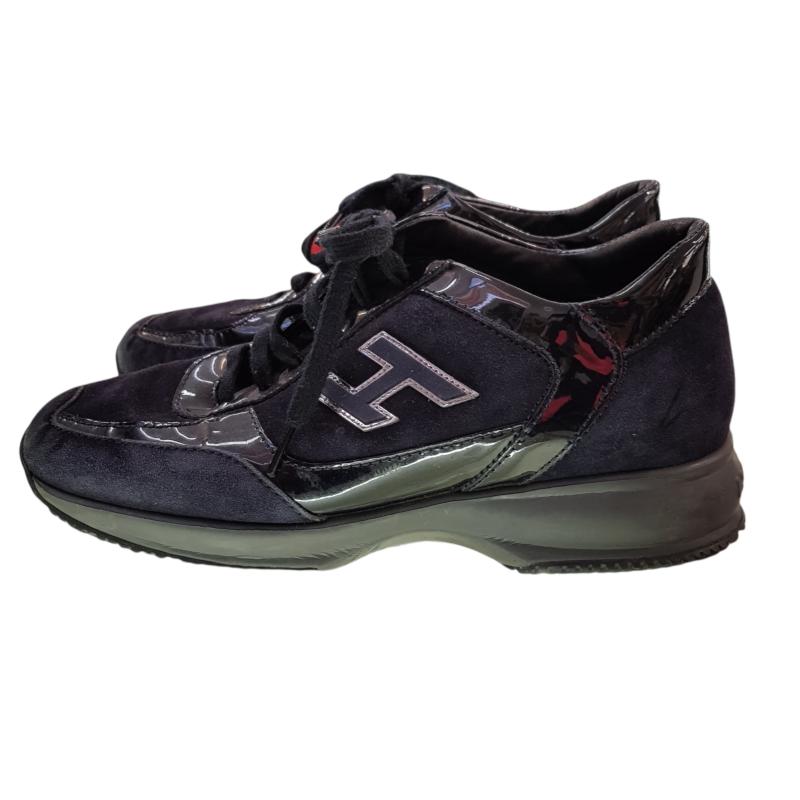 SCARPE D HOGAN BLU SCAMOSCIATE | Mercatino dell'Usato Civitavecchia