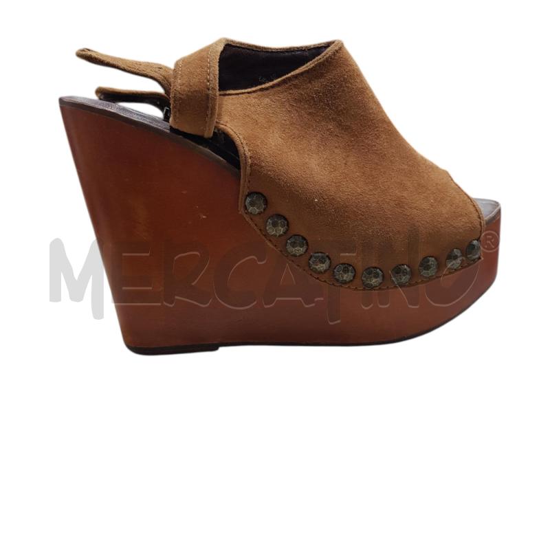 SCARPE D JEFFREY CAMPBELL BROWN SUEDE ZEPPA | Mercatino dell'Usato Civitavecchia 1