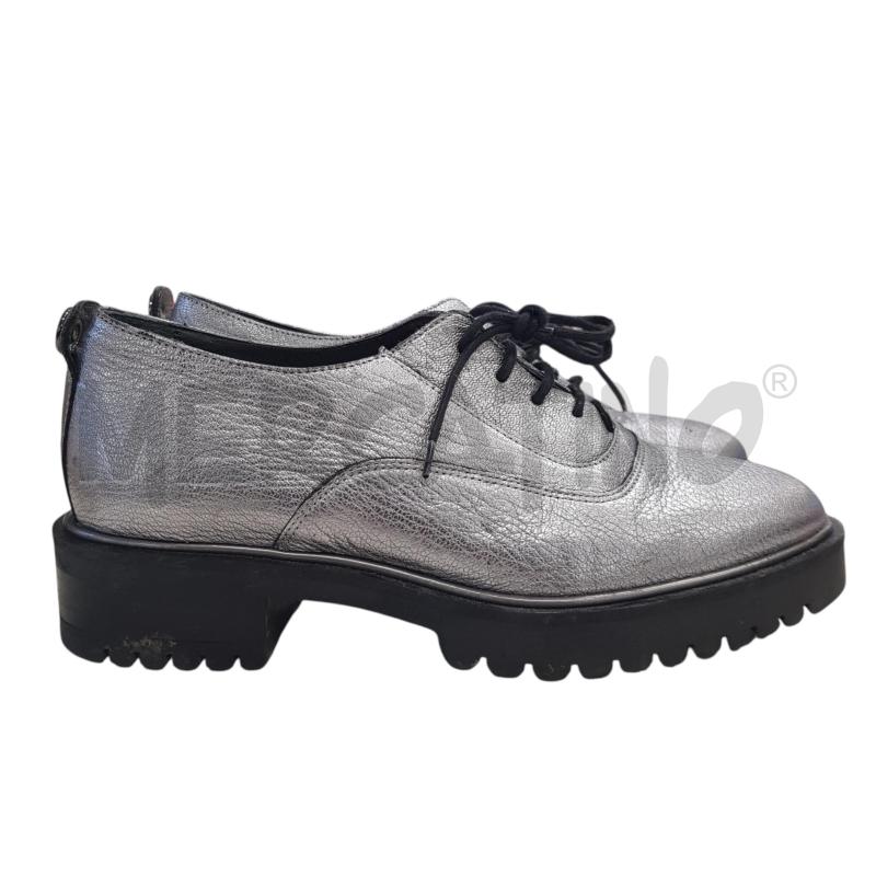 SCARPE D MAX&CO ARGENTATE PUNTA STRINGATE | Mercatino dell'Usato Civitavecchia 1