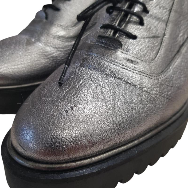 SCARPE D MAX&CO ARGENTATE PUNTA STRINGATE | Mercatino dell'Usato Civitavecchia 5