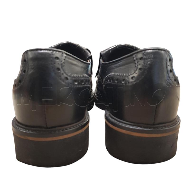 SCARPE D NEROGIARDINI PELLE NERA FRANGE | Mercatino dell'Usato Civitavecchia 2