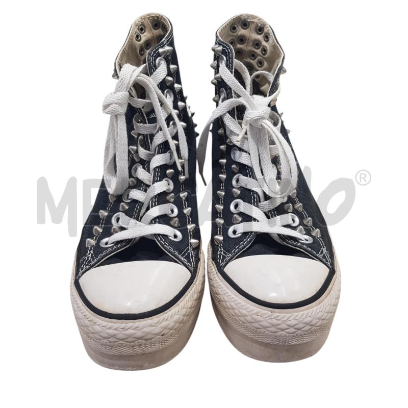SCARPE D PLATFORM HI BLACK FULL STUDS | Mercatino dell'Usato Civitavecchia 3