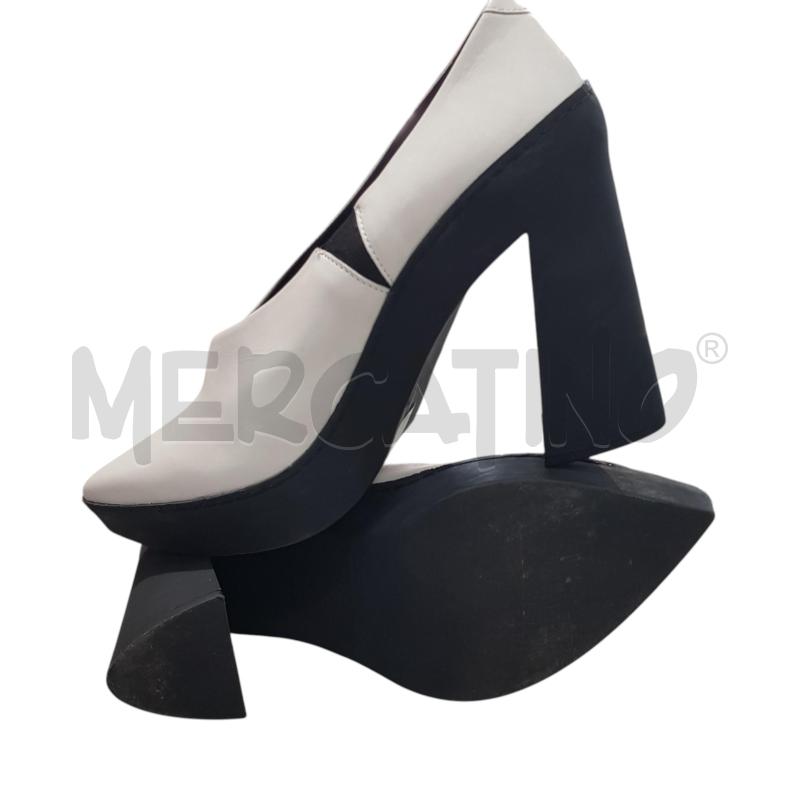 SCARPE D VIC MATIE PELLE BIANCHE PUNTA  | Mercatino dell'Usato Civitavecchia 4
