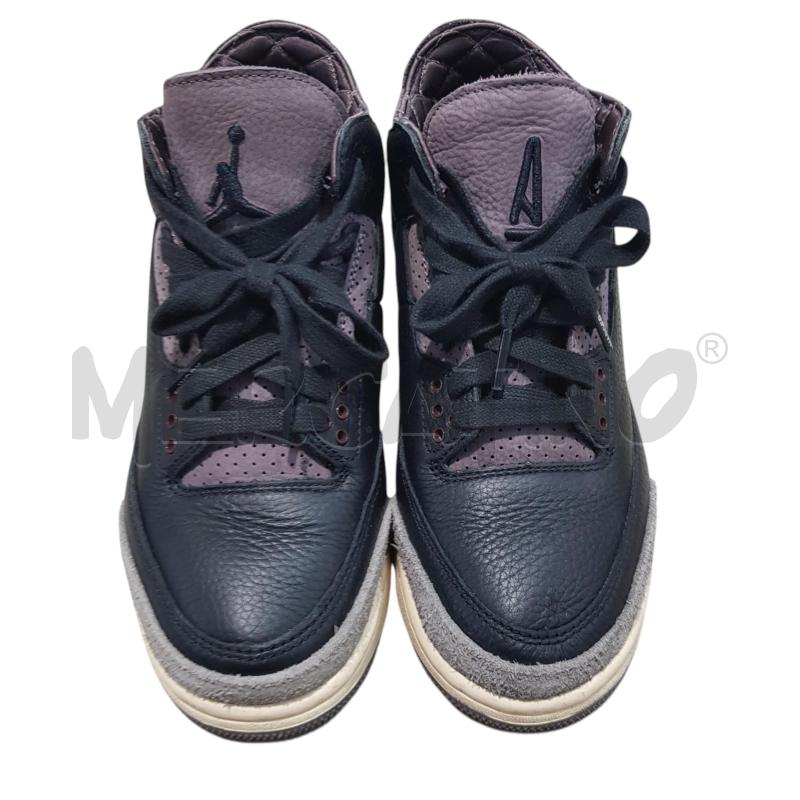 SCARPE NIKE JORDAN 3 RETRO MANIERE BLACK VIOLET  | Mercatino dell'Usato Civitavecchia 4