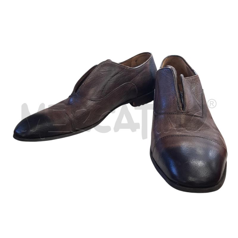 SCARPE UBRECOS PELLE MARRONE PUNTA NERAS SUOLA VIBRAM | Mercatino dell'Usato Civitavecchia 4