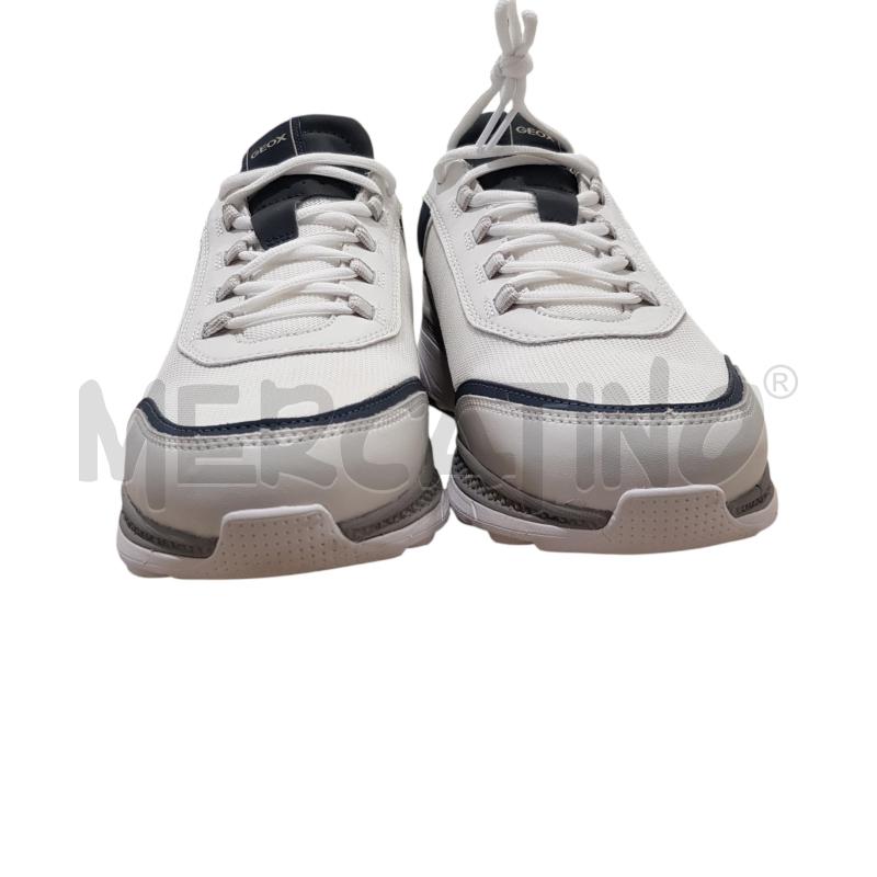 SCARPE U GEOX SPHERICA BIANCHE BLU | Mercatino dell'Usato Civitavecchia 2