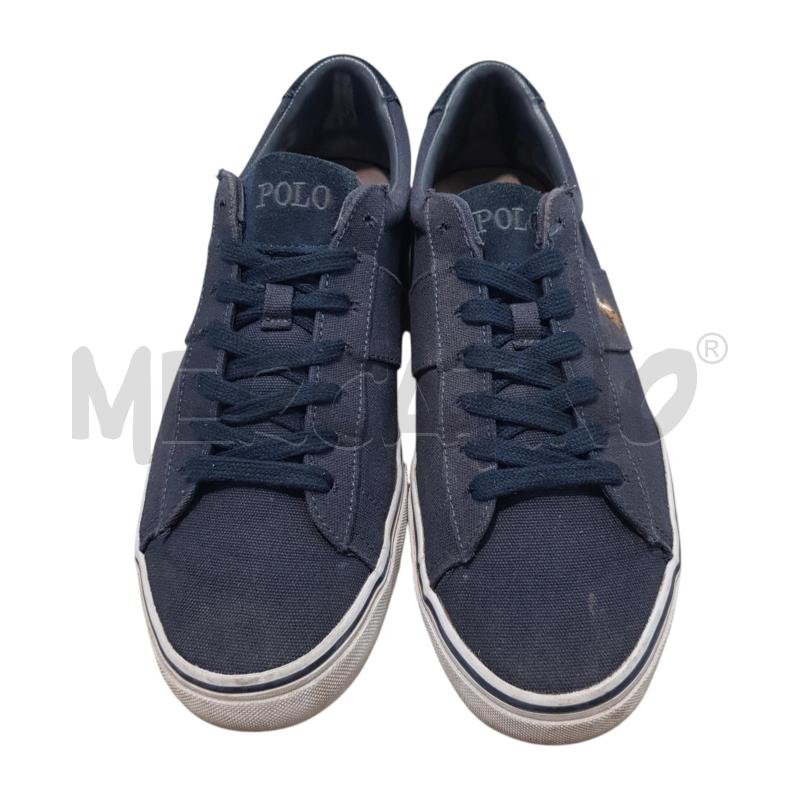 SCARPE U POLO RALPH LAUREN TELA BLU  | Mercatino dell'Usato Civitavecchia 3