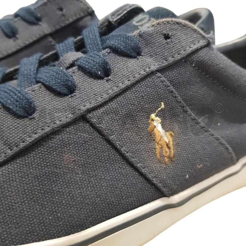 SCARPE U POLO RALPH LAUREN TELA BLU  | Mercatino dell'Usato Civitavecchia 5