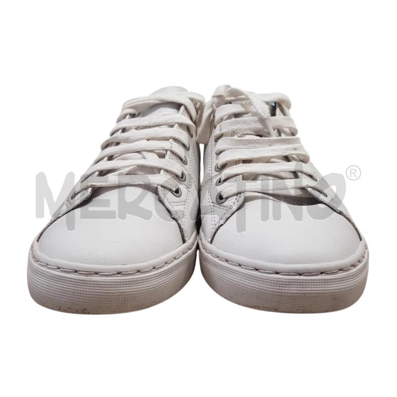 SCARPE U TOMMY BIANCHE PELLE | Mercatino dell'Usato Civitavecchia 2
