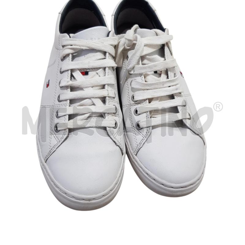 SCARPE U TOMMY BIANCHE PELLE | Mercatino dell'Usato Civitavecchia 4
