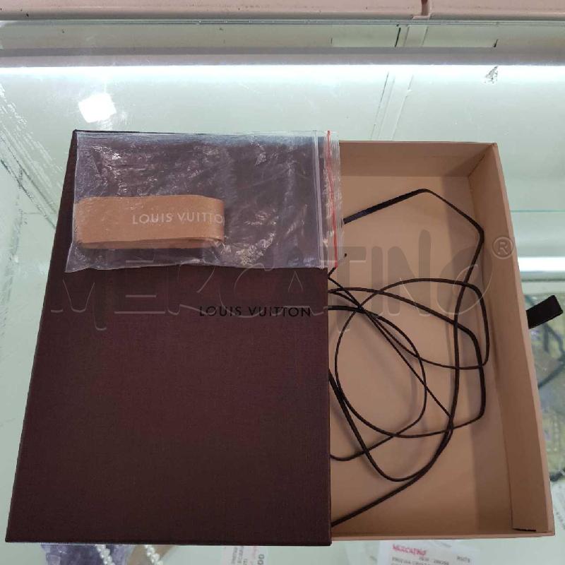 Portafoglio louis vuitton nero con scatola - Collezionismo In vendita a Roma