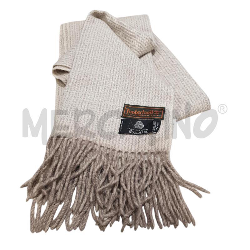 SCIARPA U TIMBERLAND BEIGE FRANGE | Mercatino dell'Usato Civitavecchia 1